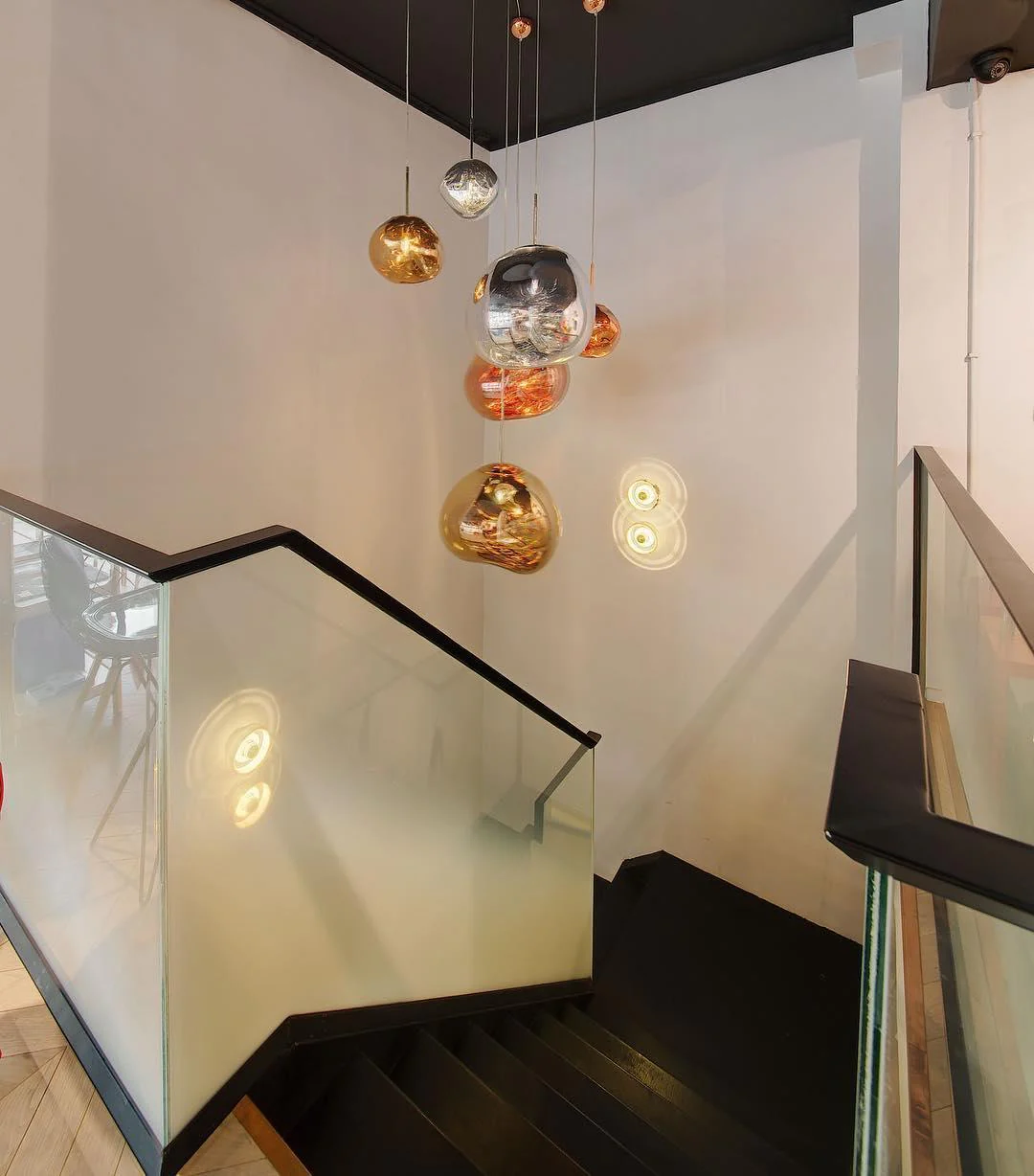 Multi Lava Round Chandelier - Image 26