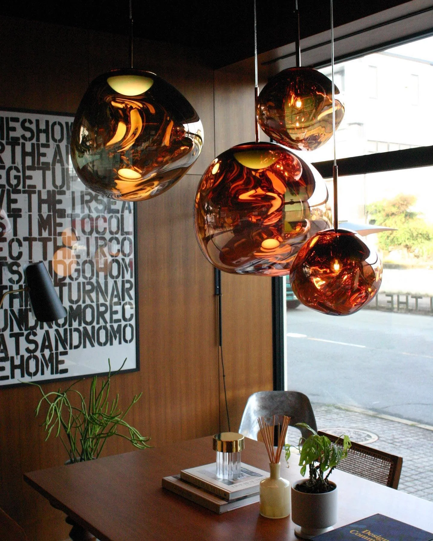 Multi Lava Round Chandelier - Image 30
