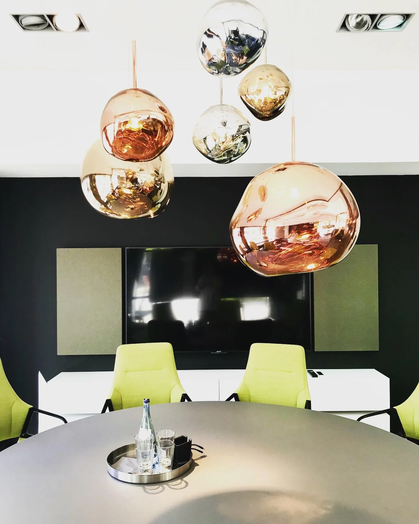 Multi Lava Round Chandelier - Image 42