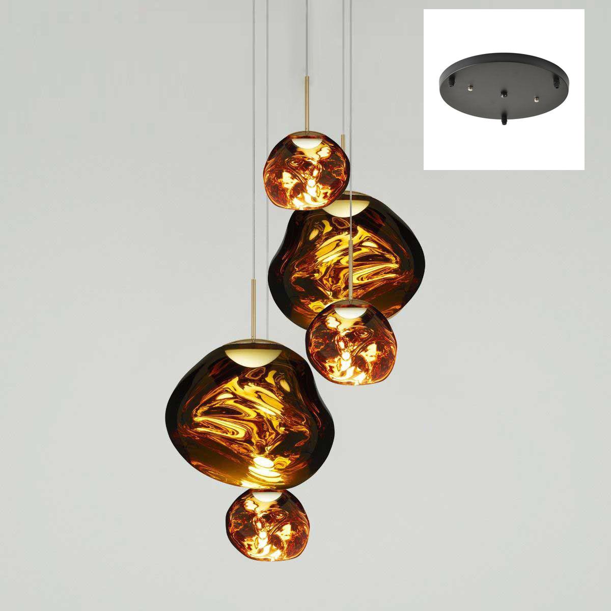 Multi Lava Round Chandelier - Image 46