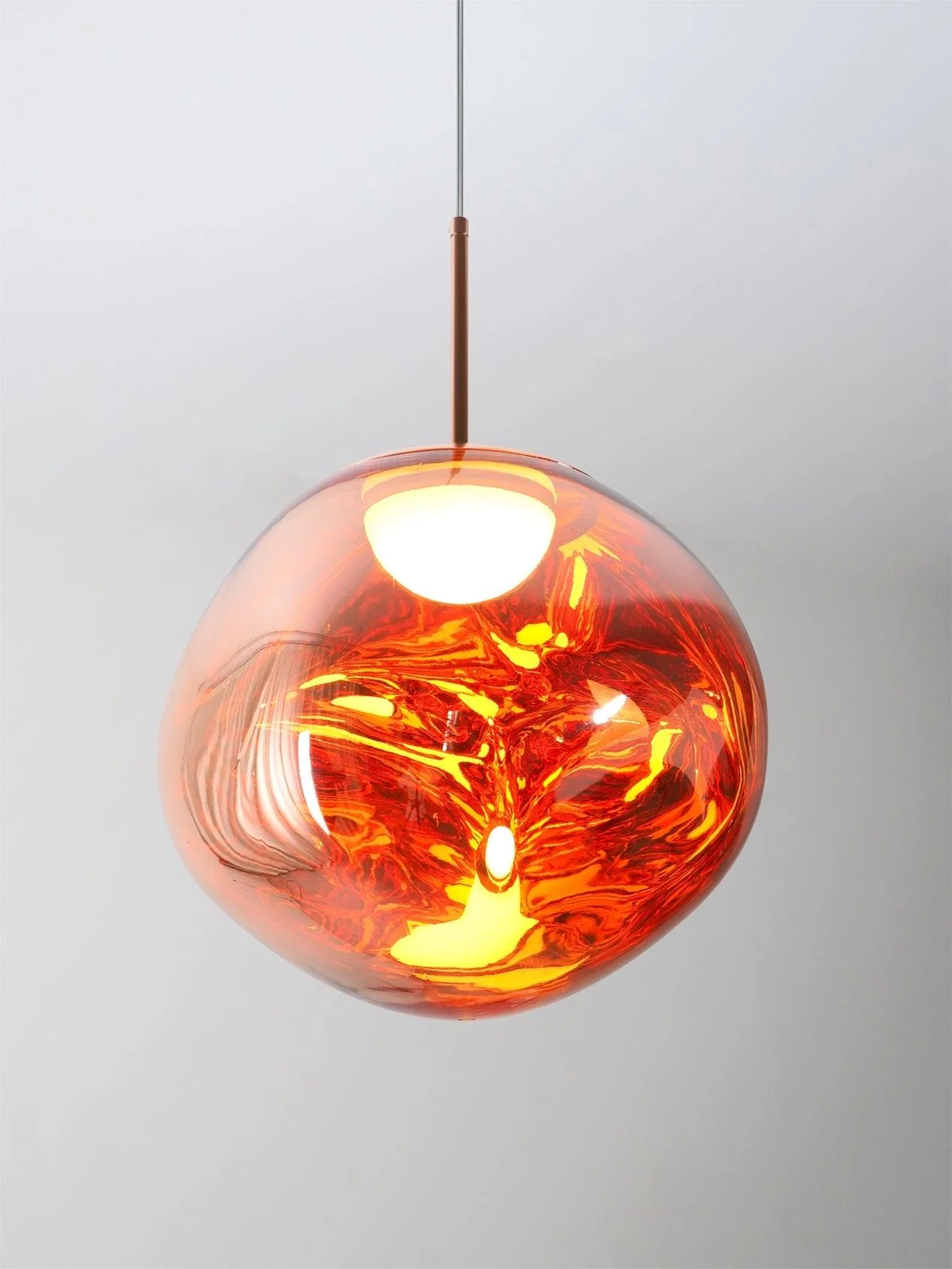Multi Lava Round Chandelier - Image 73
