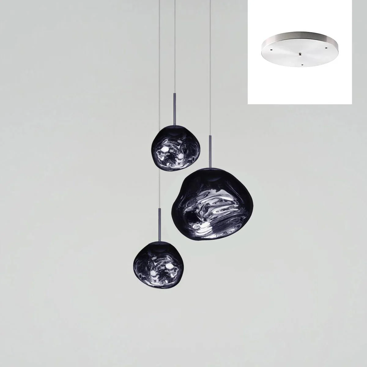 Multi Lava Round Chandelier - Image 81