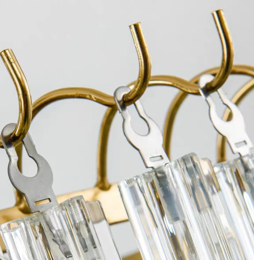 Multi-Tier Modern Light Luxury Crystal Rods Pendant Chandelier for Living Room/Bedroom/Foyer/Entrys - Image 12