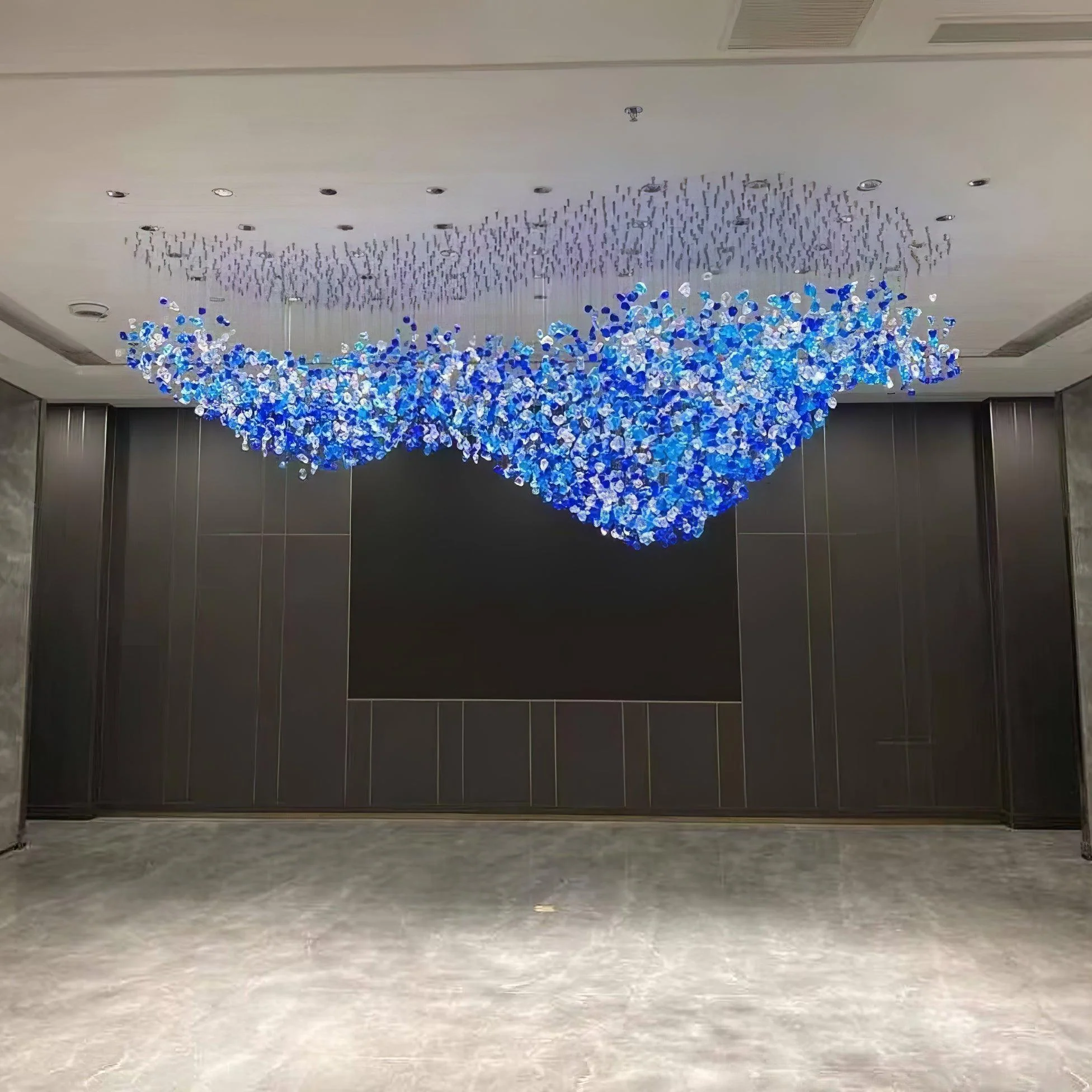 Crystal Stone Crystal Spiral Chandelier - Image 14