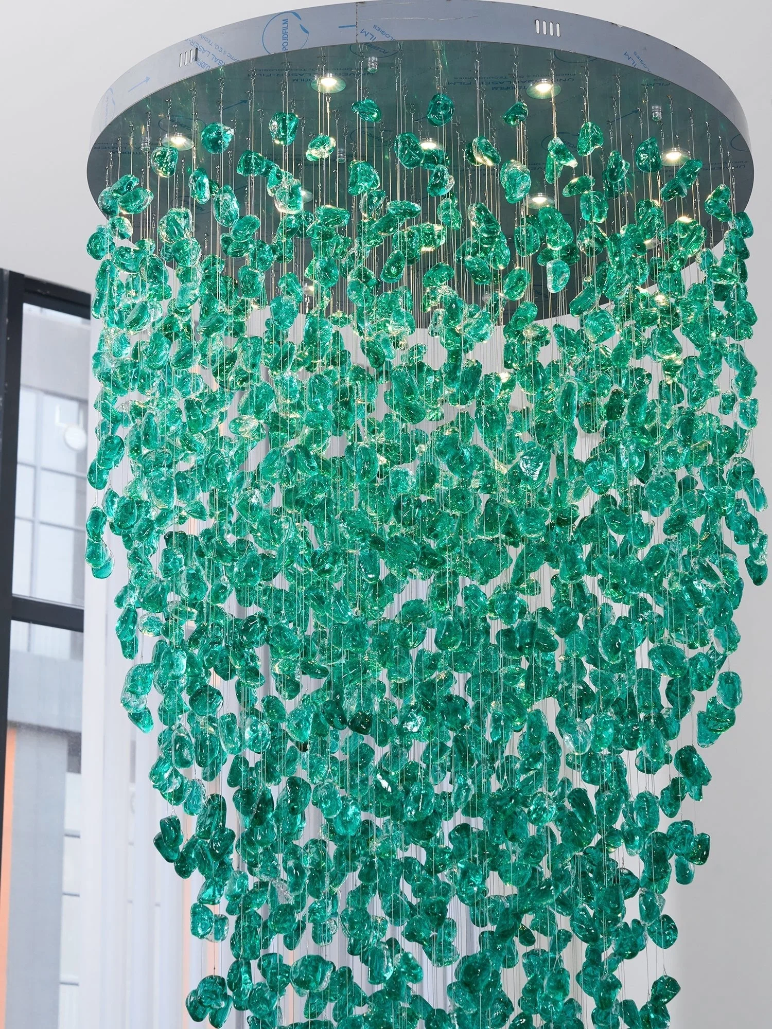 Crystal Stone Crystal Spiral Chandelier - Image 53