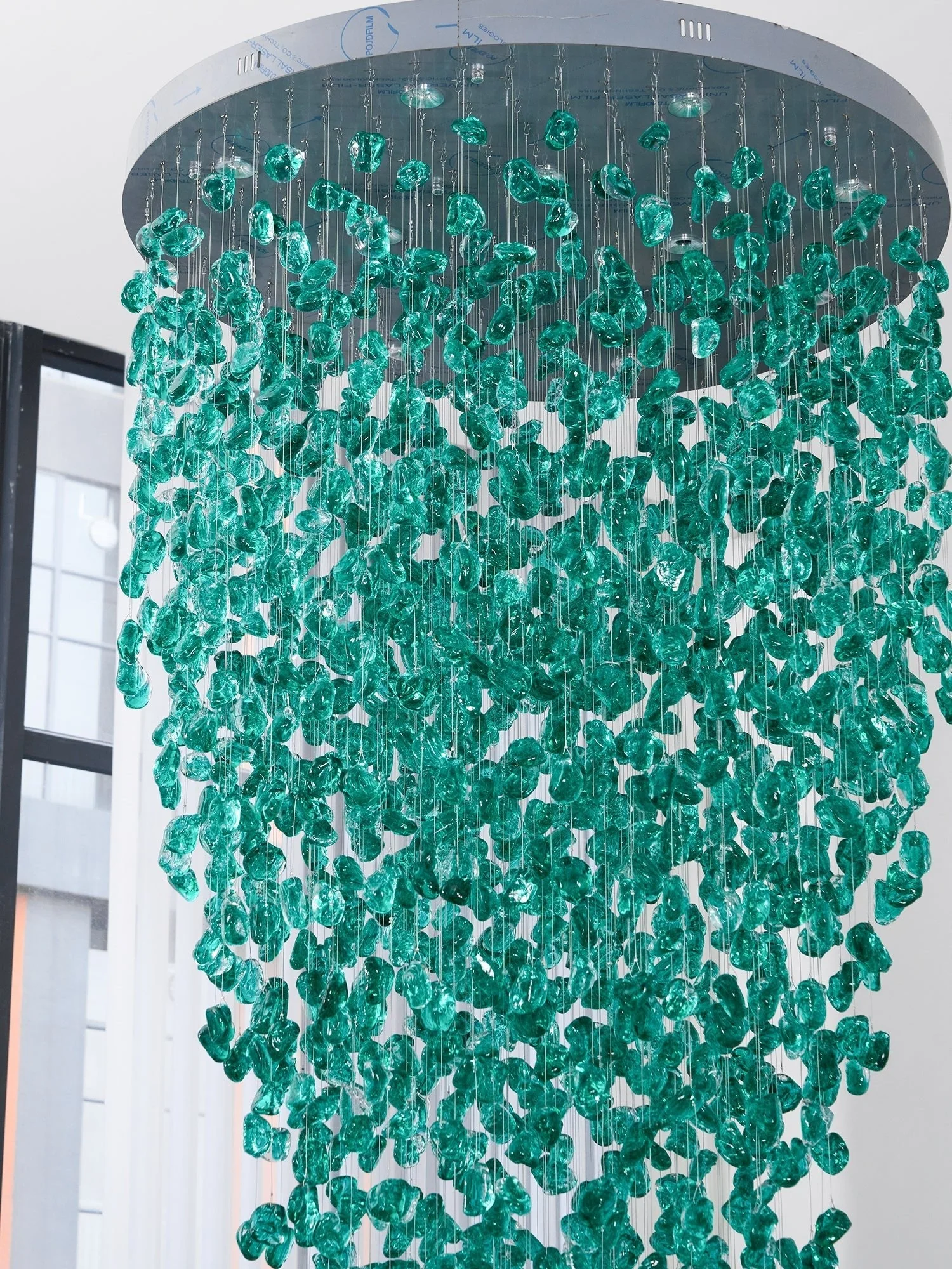 Crystal Stone Crystal Spiral Chandelier - Image 54