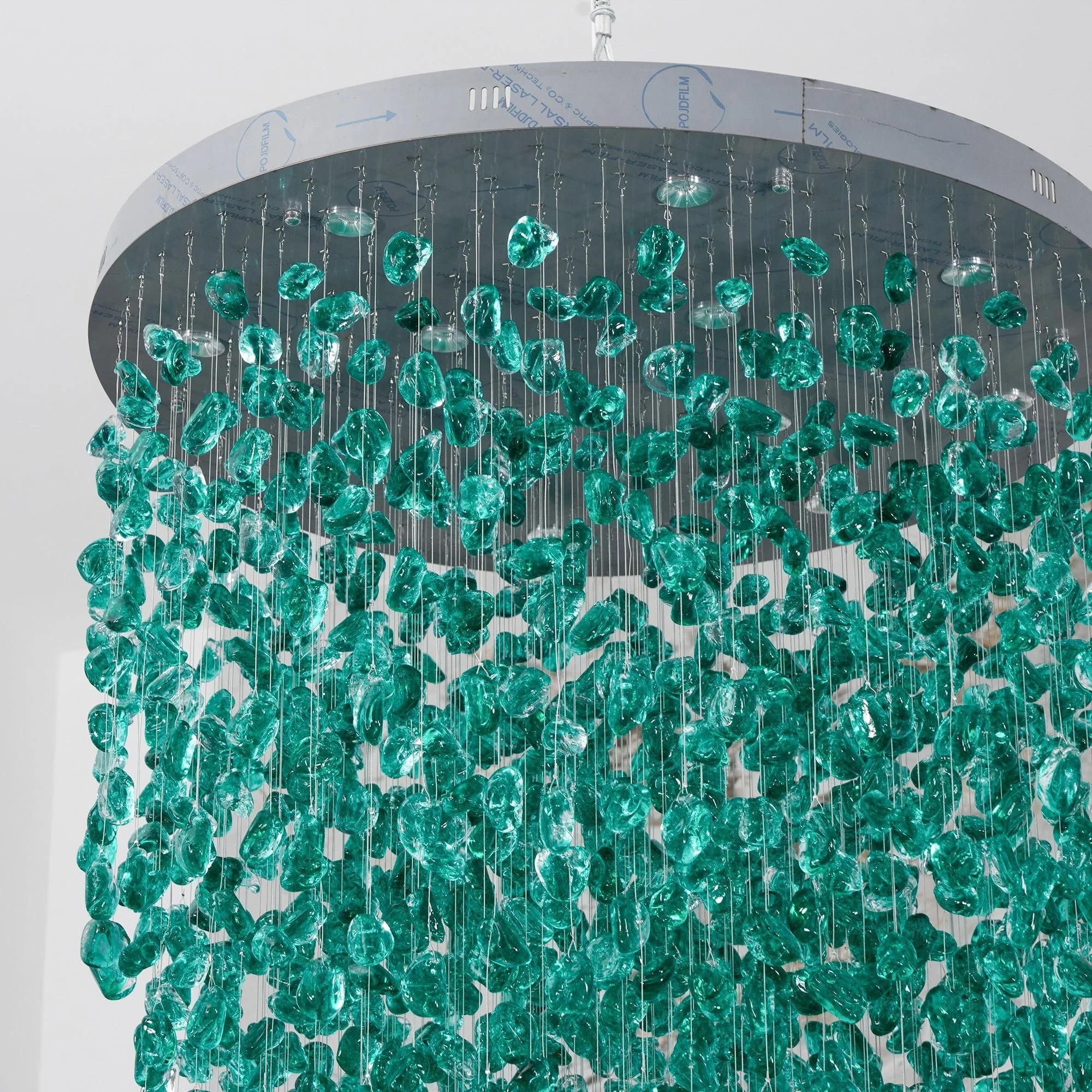 Crystal Stone Crystal Spiral Chandelier - Image 58