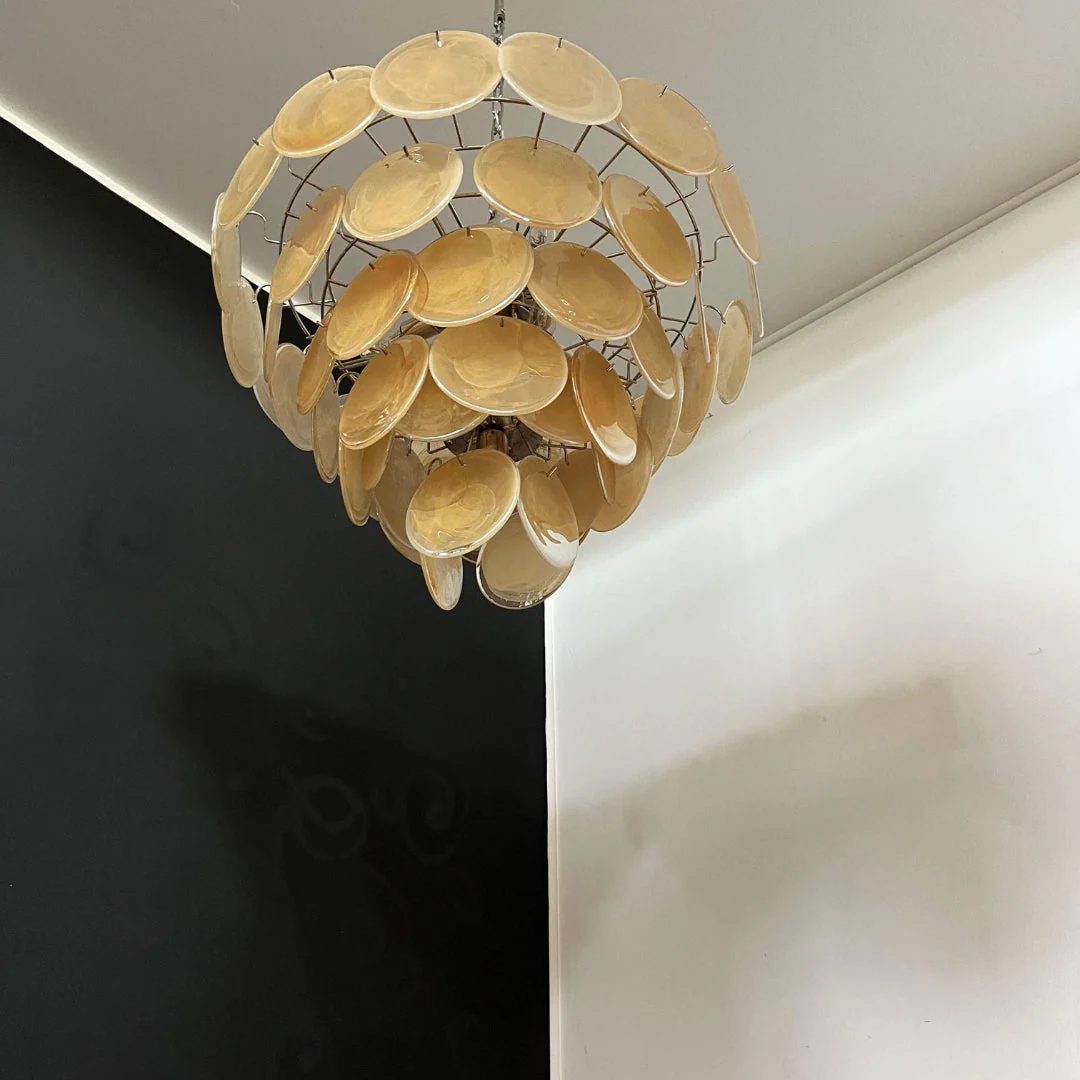Murano Chandelier 57 Gold - Image 15