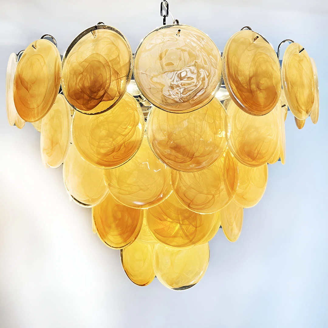 Murano Chandelier 57 Gold - Image 21