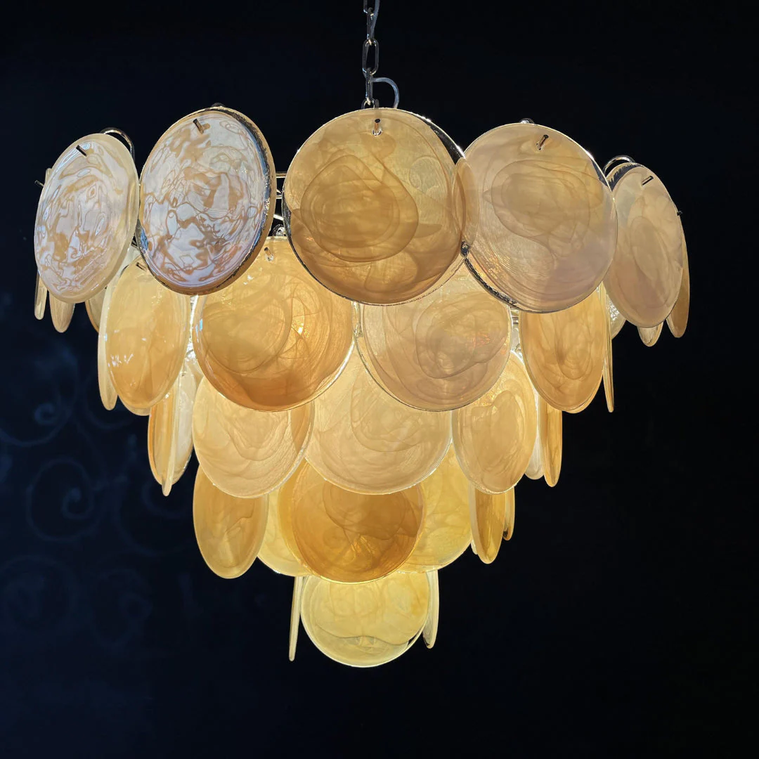 Murano Chandelier 57 Gold - Image 23