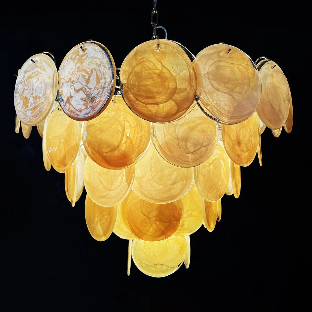 Murano Chandelier 57 Gold - Image 24
