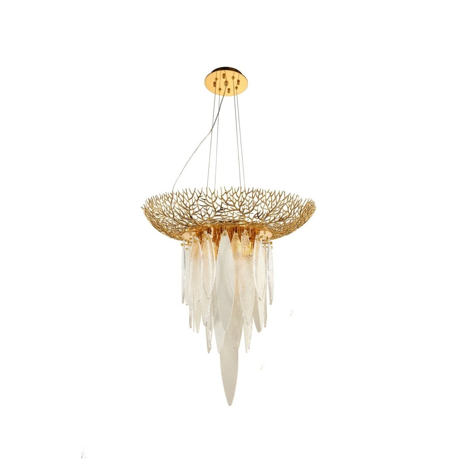 Natalie Branching Murano Glass Chandelier - Image 2