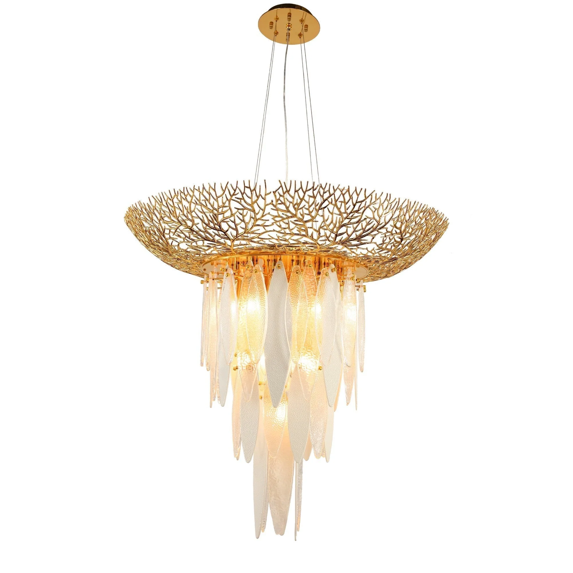 Natalie Branching Murano Glass Chandelier - Image 3