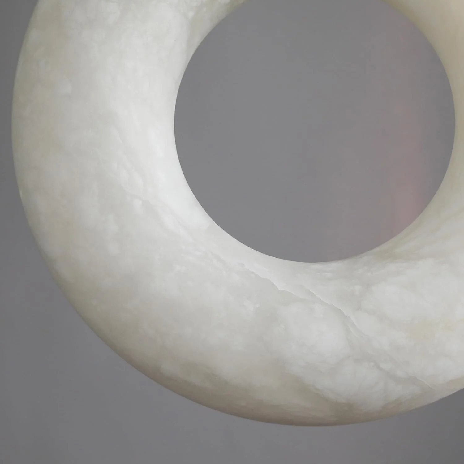 Natural Alabaster Pendant Lights, Round Shape Pendant Lighting - Image 9