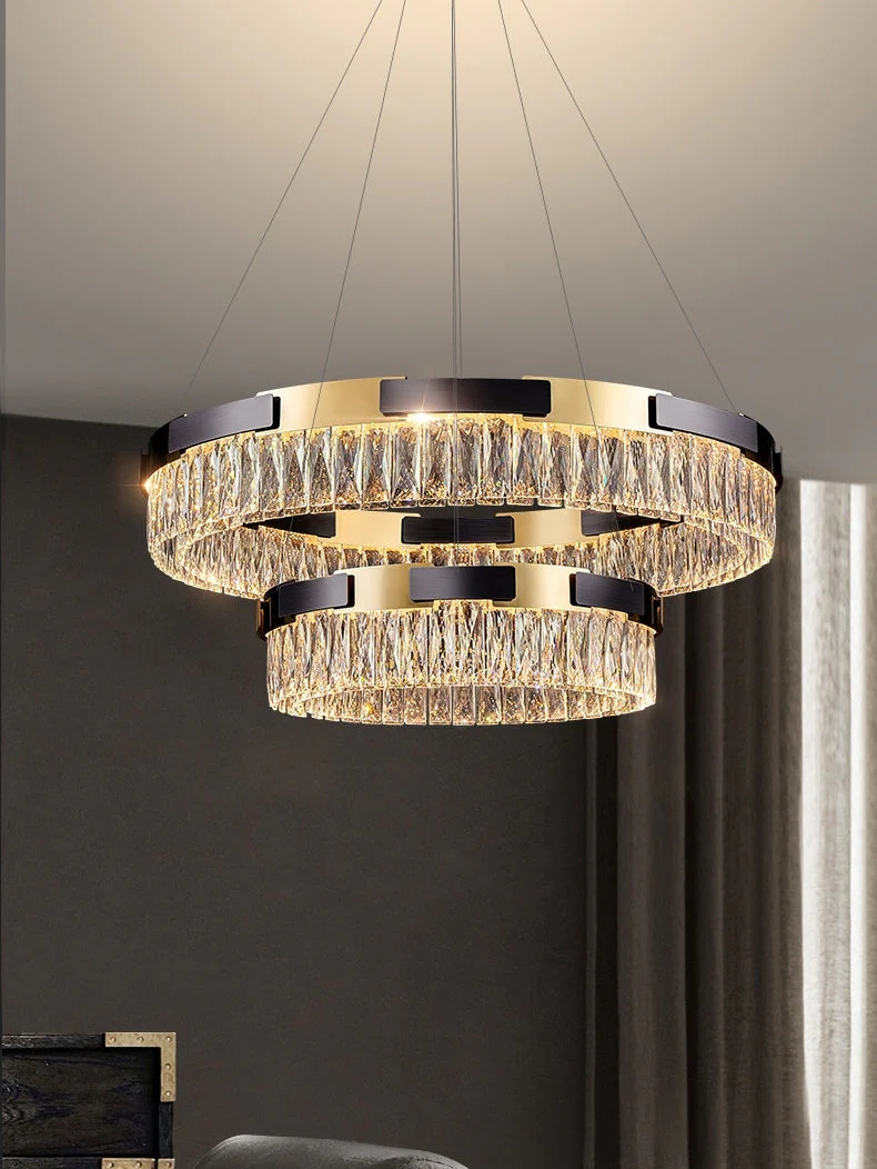 New Designer Recommended Modern Light Luxury Round/Oval Crystal Chandelier for Living Room/Dining Room - Image 8