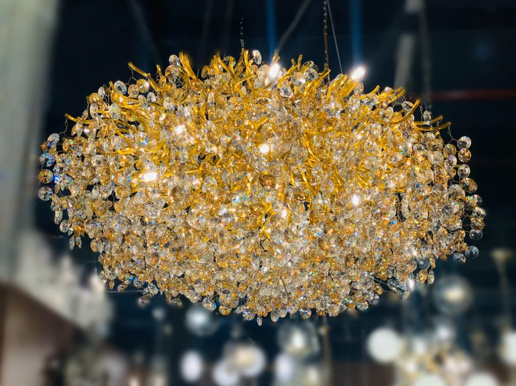 New Modern Light Luxury Branch Crystal Chandelier for Dining /Living Room - Image 4