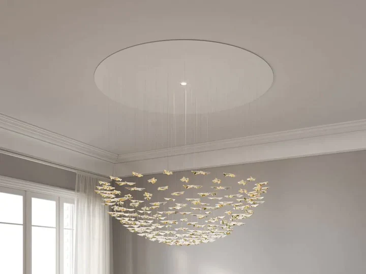 New Postmodern Round/Oval 84/102/170/192 Leaves Art Design Chandelier - Image 11