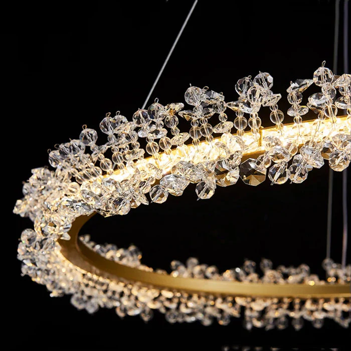 Nolan Halo Crystal Chandelier - Image 4