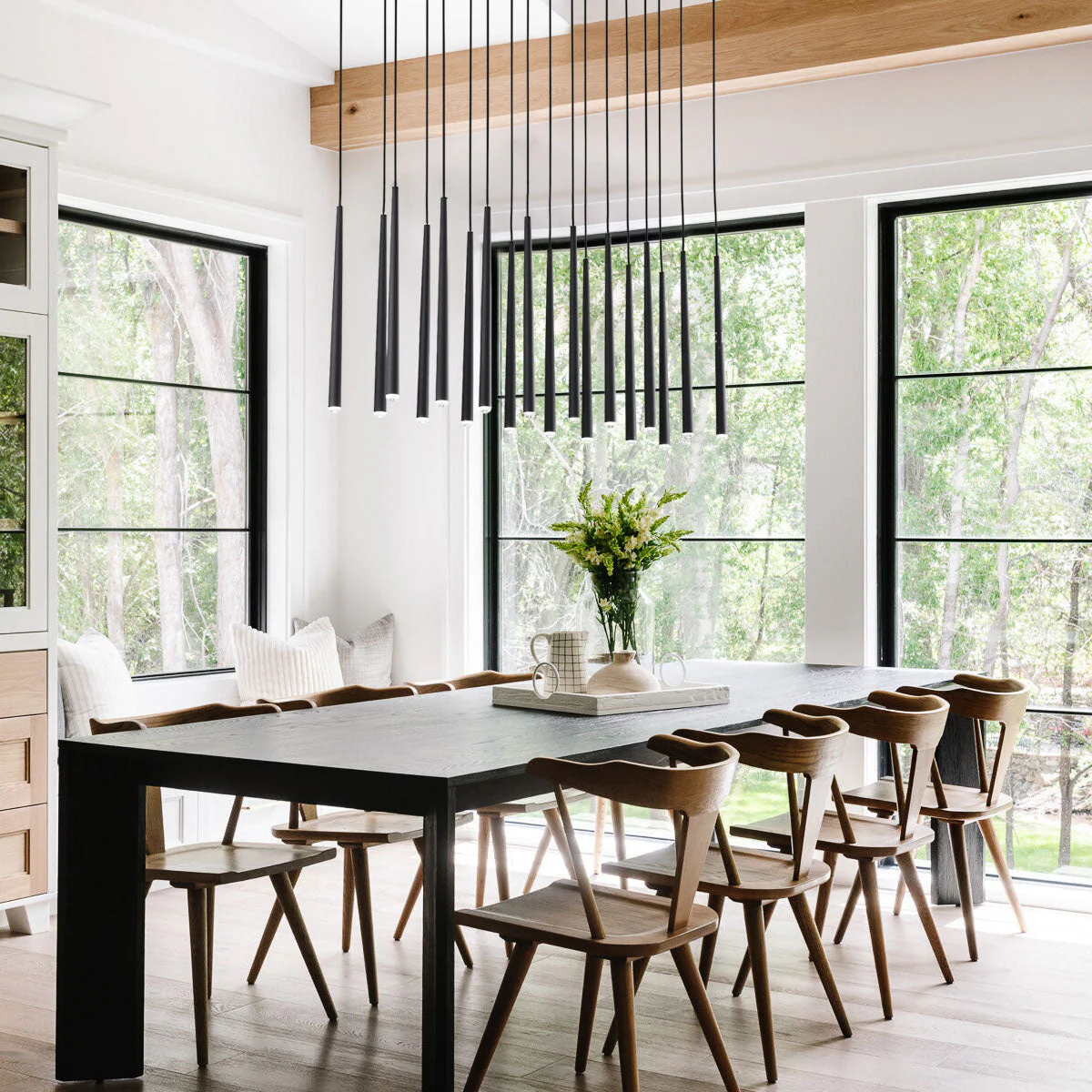 Noland 18-Light Linear Chandelier 48" - Image 3