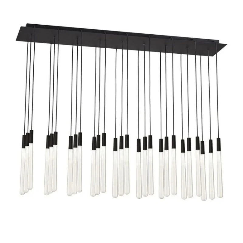 Noland 27-Light Linear Crystal Chandelier 48" - Image 5