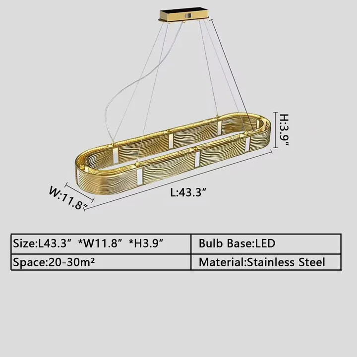 Nordic Light Luxury Chrome/Gold 0-shaped Chandelier for Living/Dining Room - Image 10