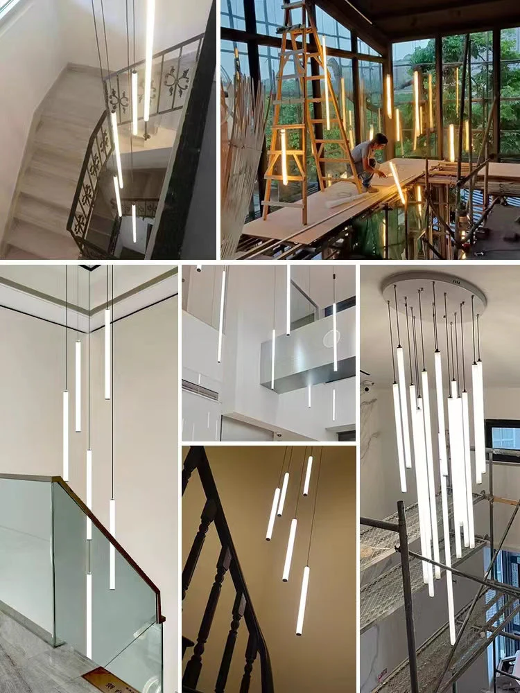 Scandinavia Minimalist White Pendant Light for Bedside/Dining Room/Staircase - Image 9