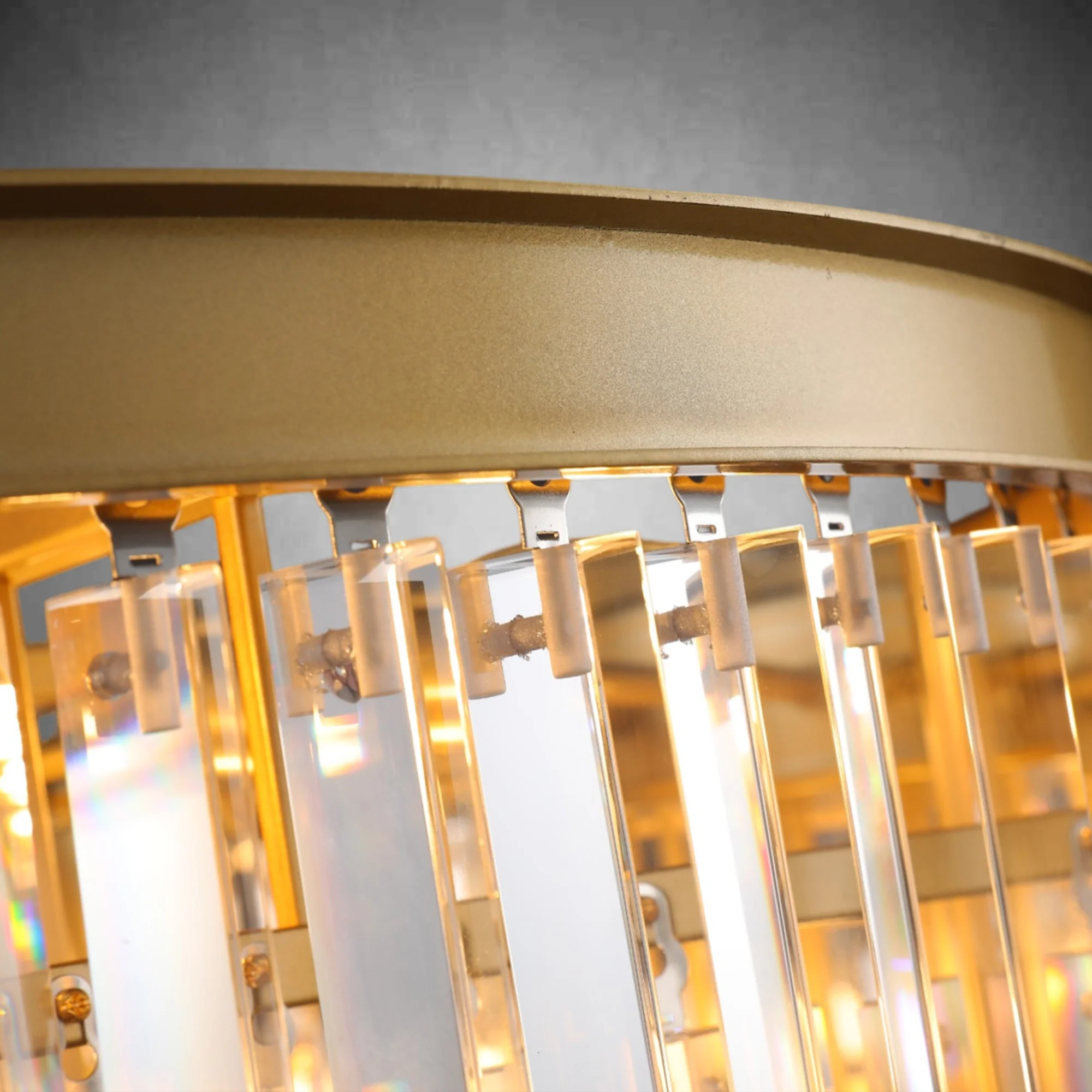Odiana Series K9 Crystal Tiered Round Chandelier 19" 31" 43" Chandelier For Living Room Dinning Room - Image 15