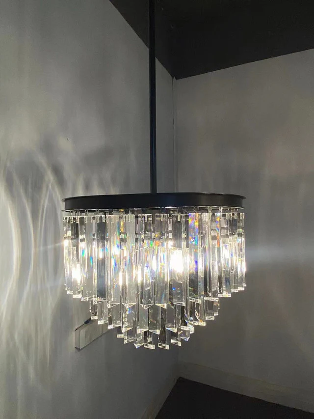 Odiana Series K9 Crystal Tiered Round Chandelier 19" 31" 43" Chandelier For Living Room Dinning Room - Image 21