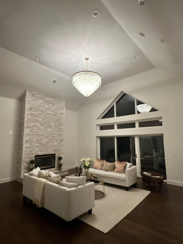 Odiana Series K9 Crystal Tiered Round Chandelier 19" 31" 43" Chandelier For Living Room Dinning Room - Image 24