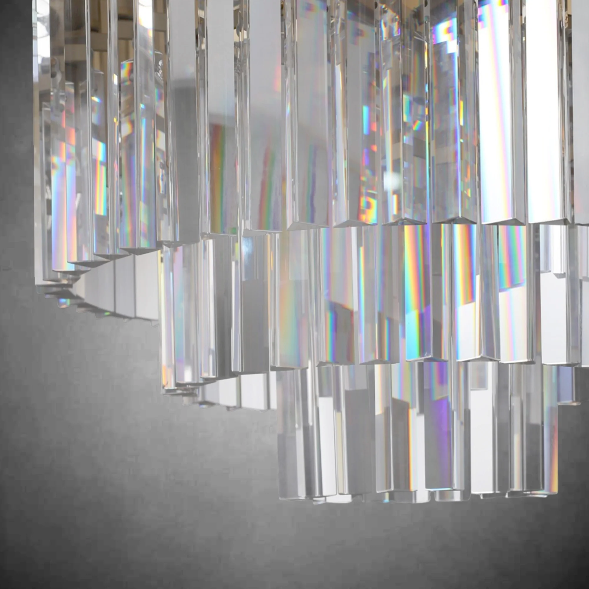 Odiana Series K9 Crystal Tiered Round Chandelier 19" 31" 43" Chandelier For Living Room Dinning Room - Image 8