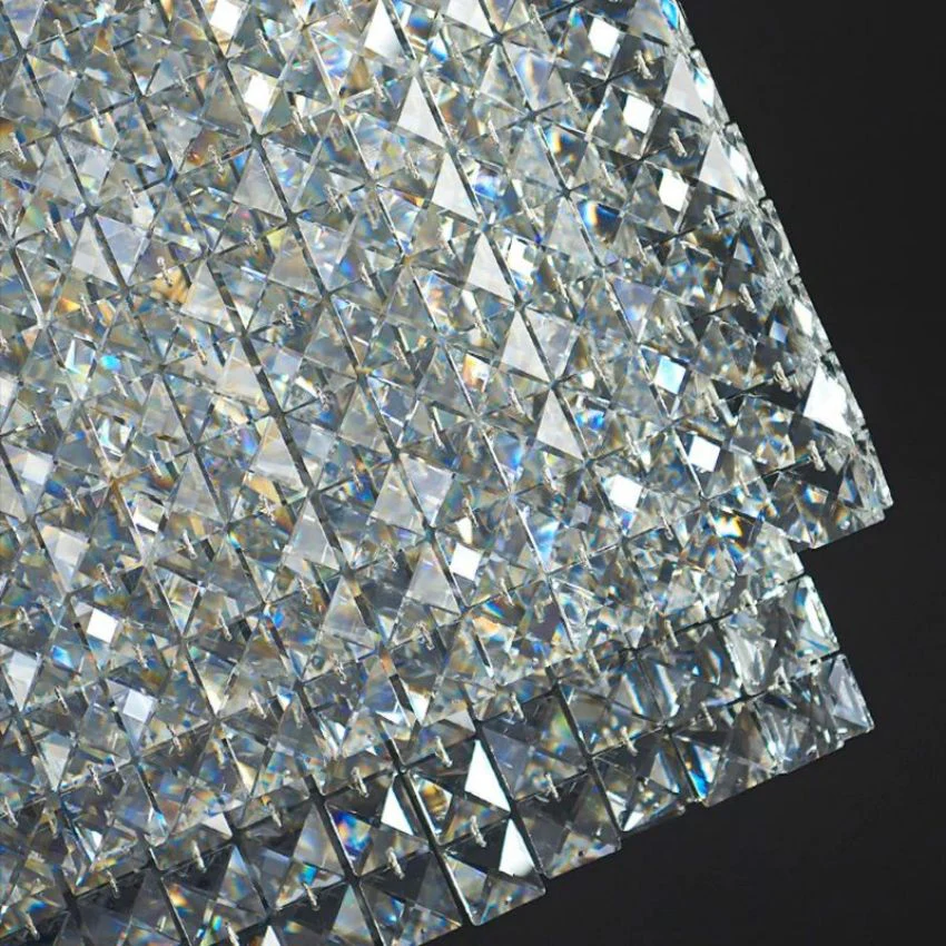 Fandi Oval Crystal Chandelier For Dining Table - Image 5