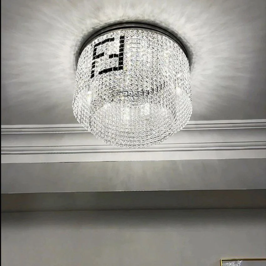 Fandi Round Crystal Chandelier - Image 2
