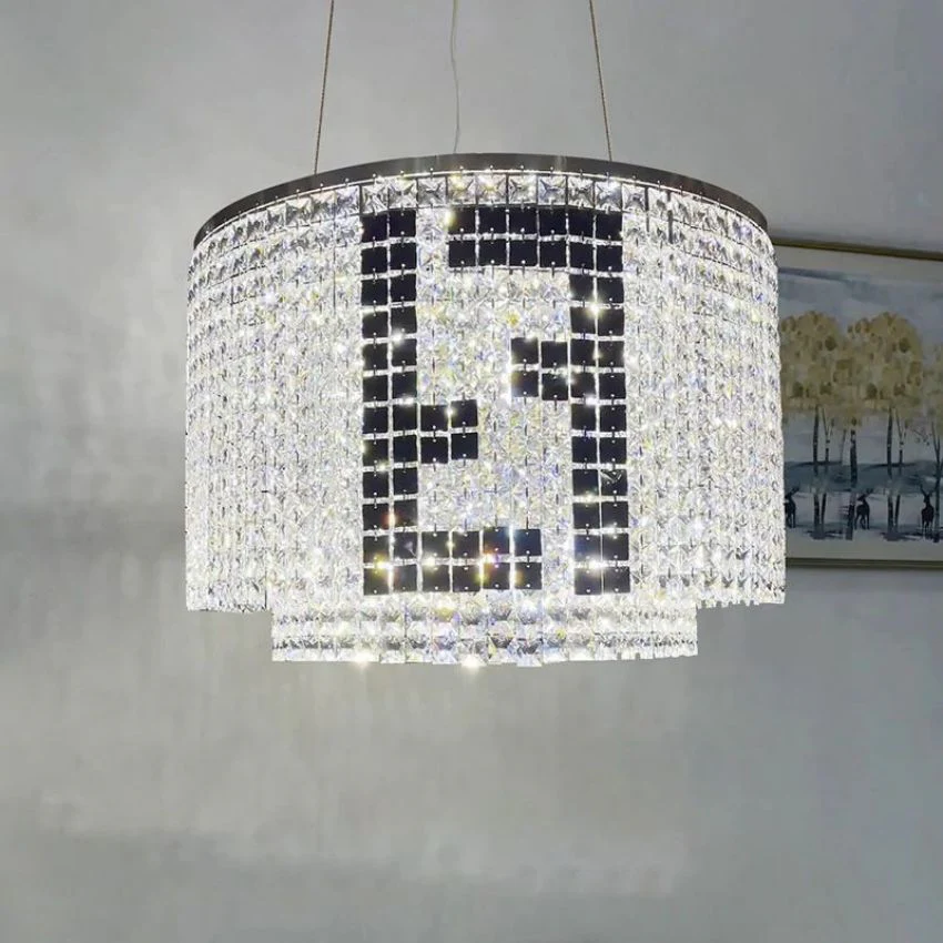 Fandi Round Crystal Chandelier - Image 3