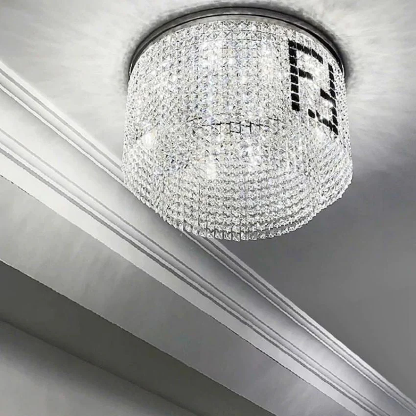 Fandi Round Crystal Chandelier - Image 4