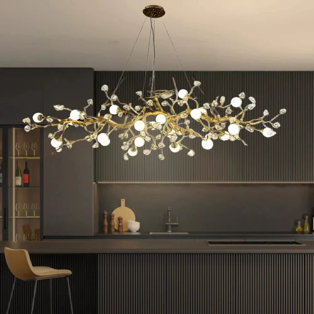 Orgi Statement Linear Branch Chandelier - Image 11
