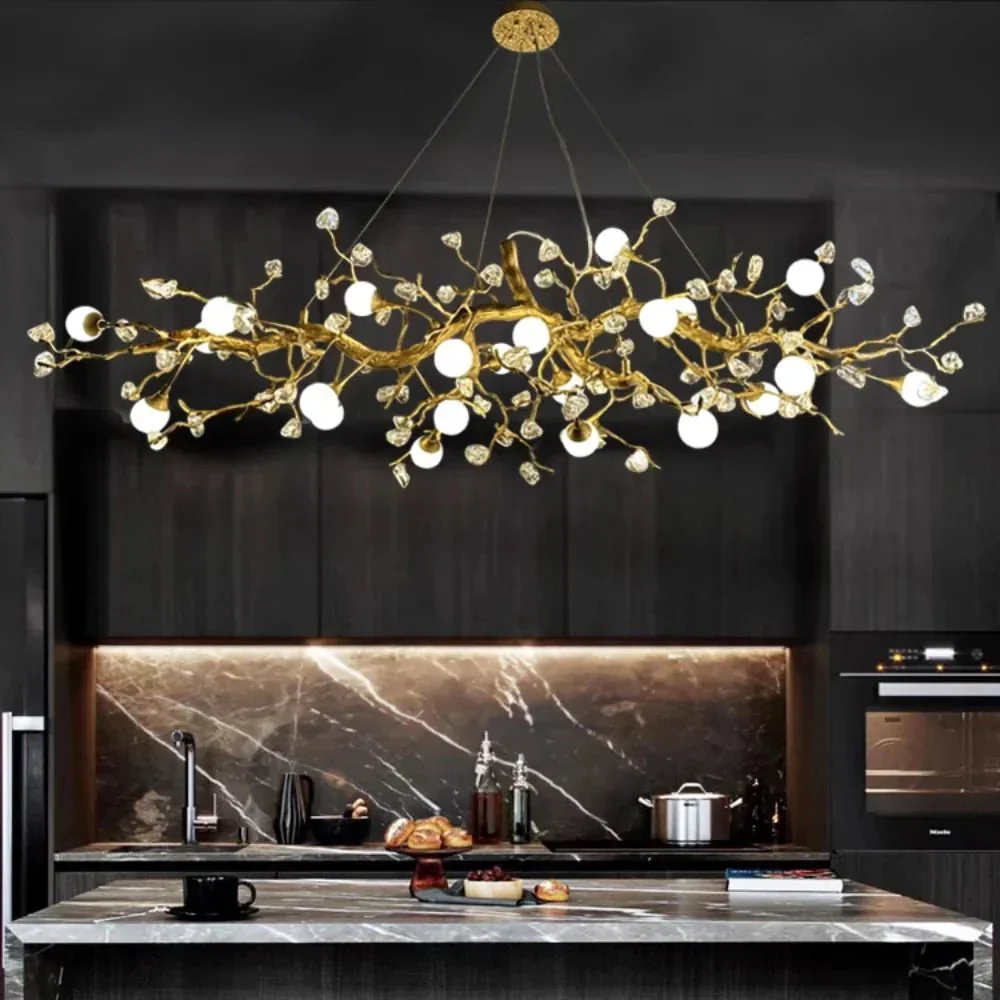 Orgi Statement Linear Branch Chandelier - Image 12