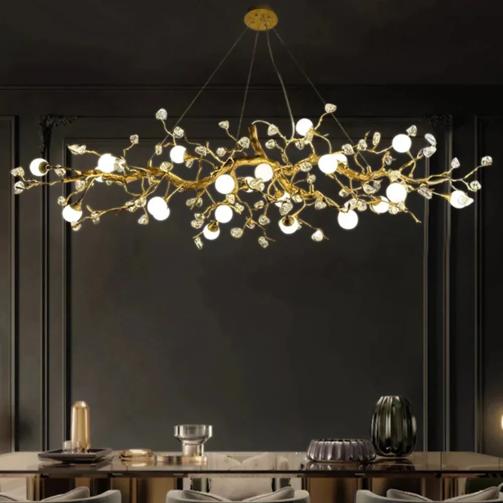 Orgi Statement Linear Branch Chandelier - Image 13