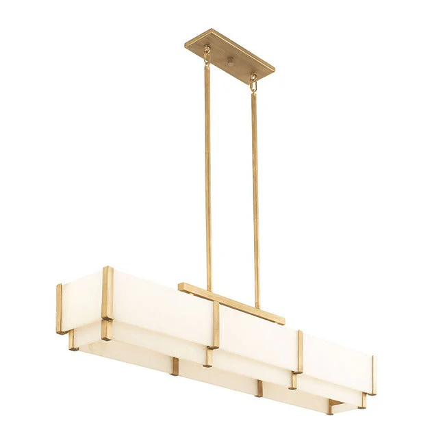Coralline Alabaster Linear Chandelier - Image 2