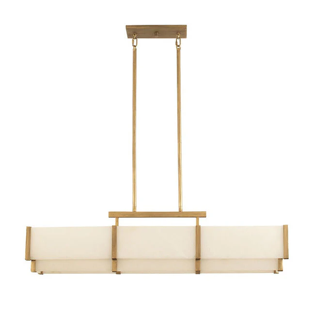 Coralline Alabaster Linear Chandelier - Image 4