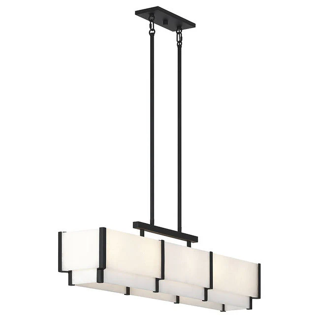 Coralline Alabaster Linear Chandelier - Image 5