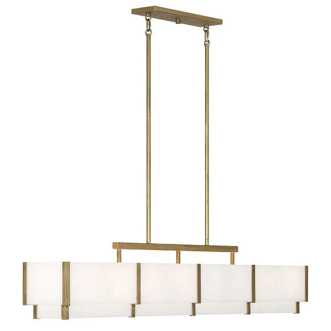 Coralline Alabaster Linear Chandelier - Image 7
