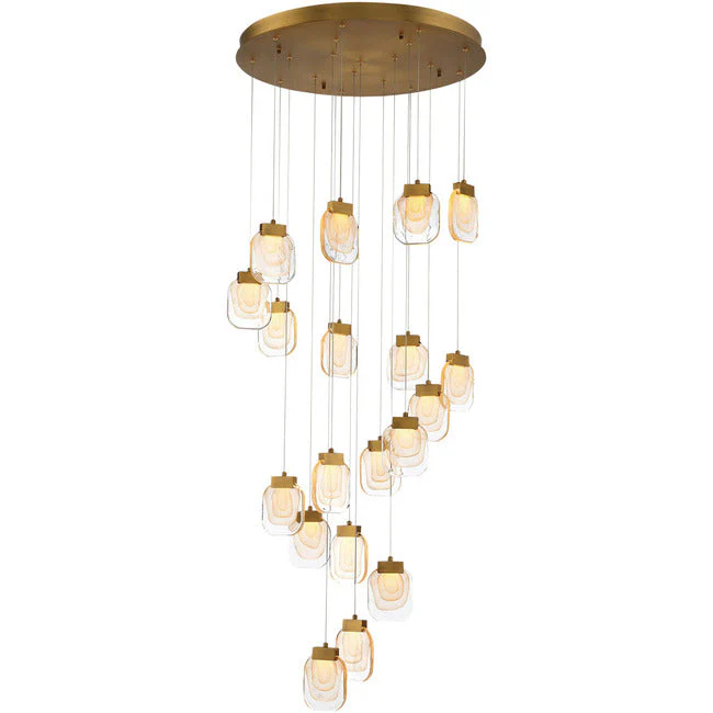 Solara Glass Chandelier - Image 10