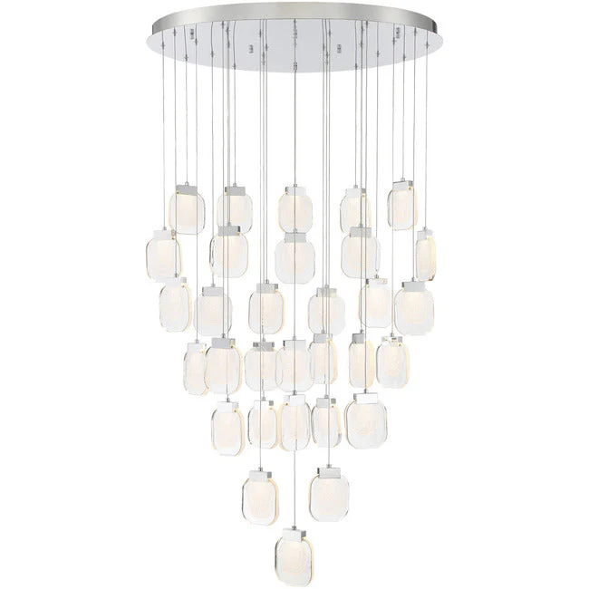 Solara Glass Chandelier - Image 4