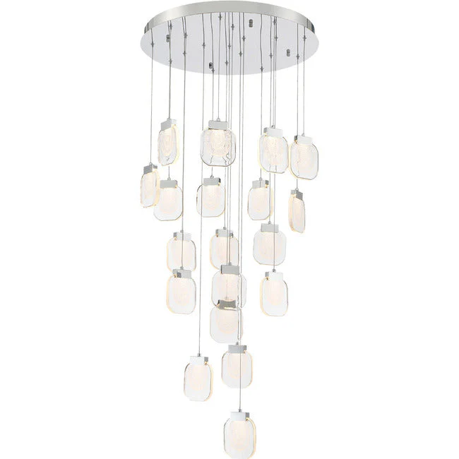 Solara Glass Chandelier - Image 5