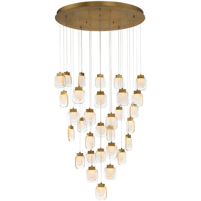 Solara Glass Chandelier - Image 9