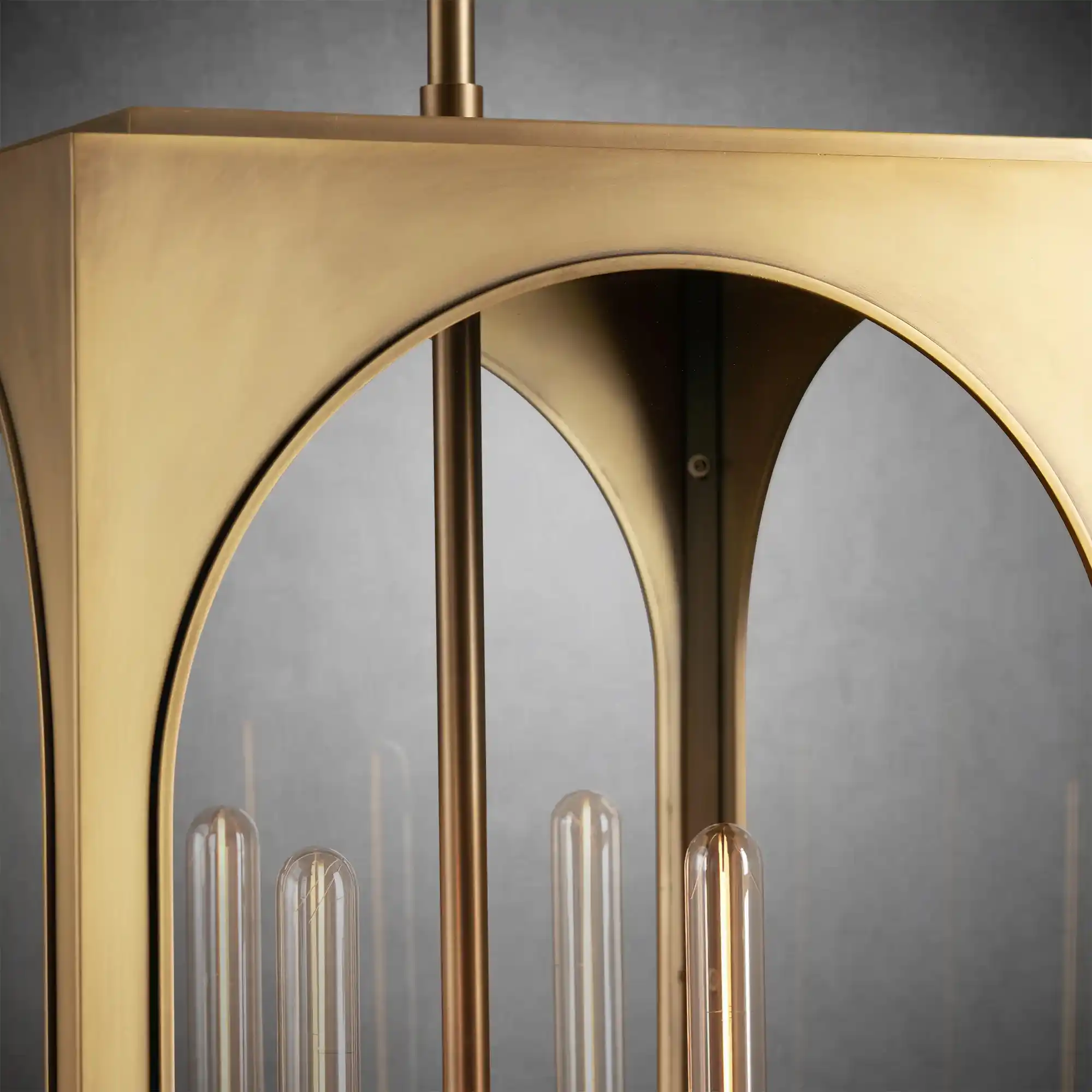 Palladian Outdoor Pendant – Brass or Bronze 28‑inch Wall Sconce - Image 5
