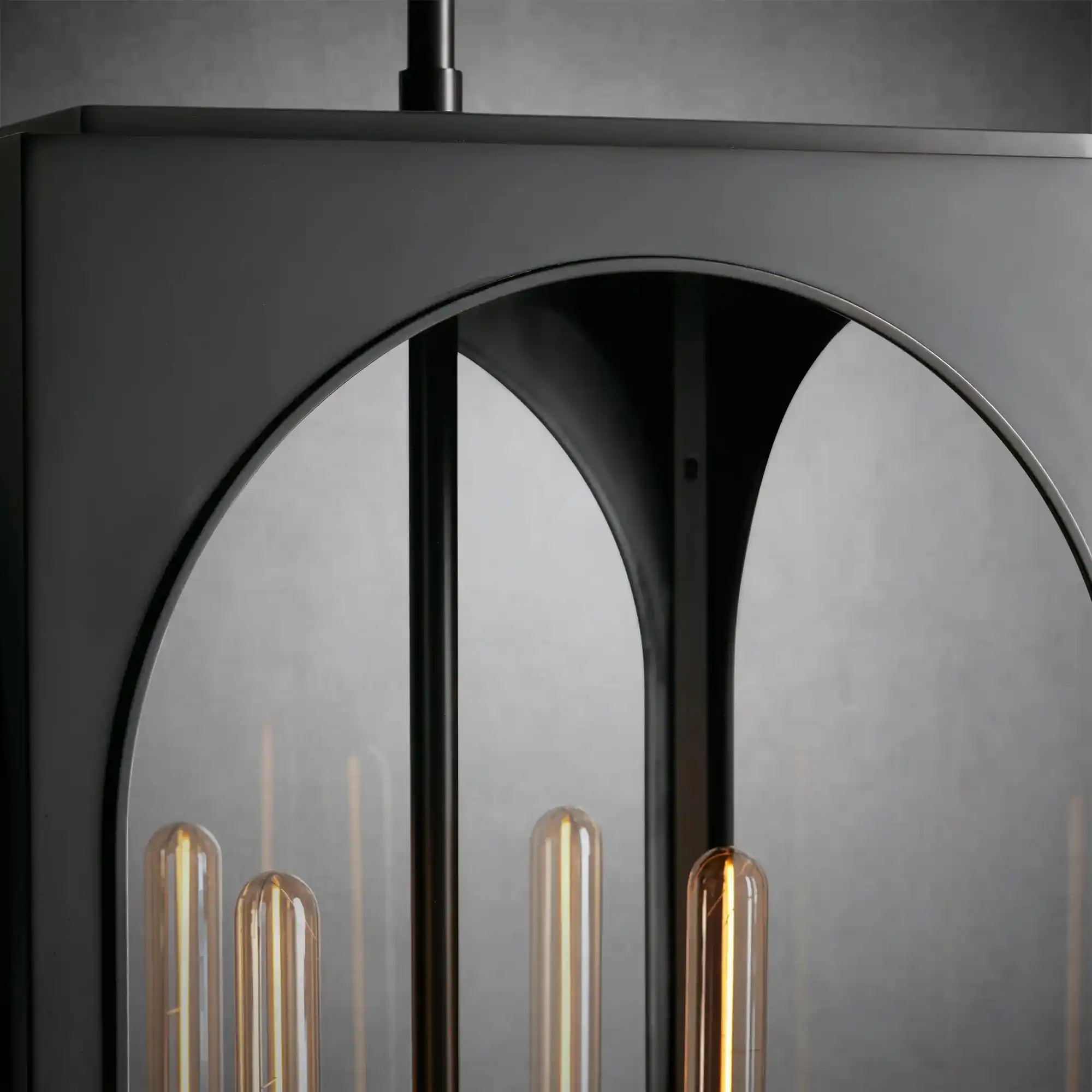 Palladian Outdoor Pendant – Brass or Bronze 28‑inch Wall Sconce - Image 9