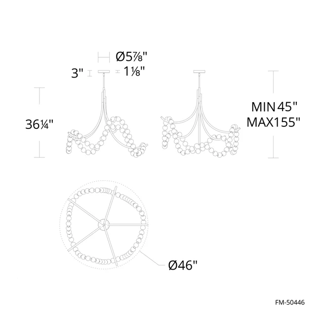 Grid Master Chandelier - Image 2