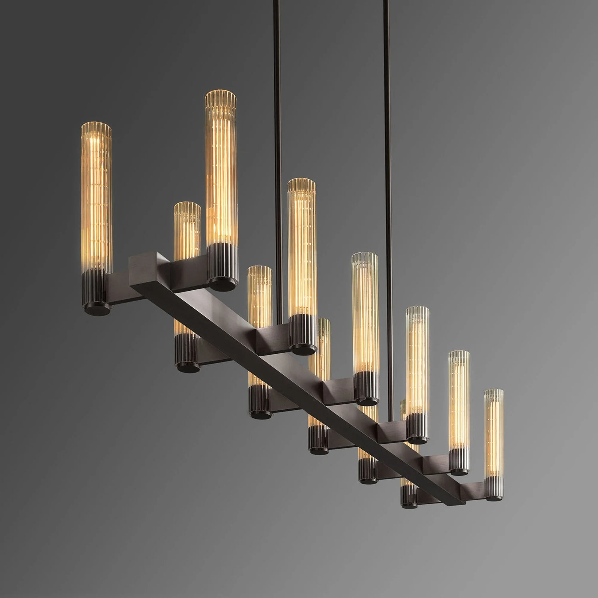 Pastis Linear Chandelier 60''W - Image 4