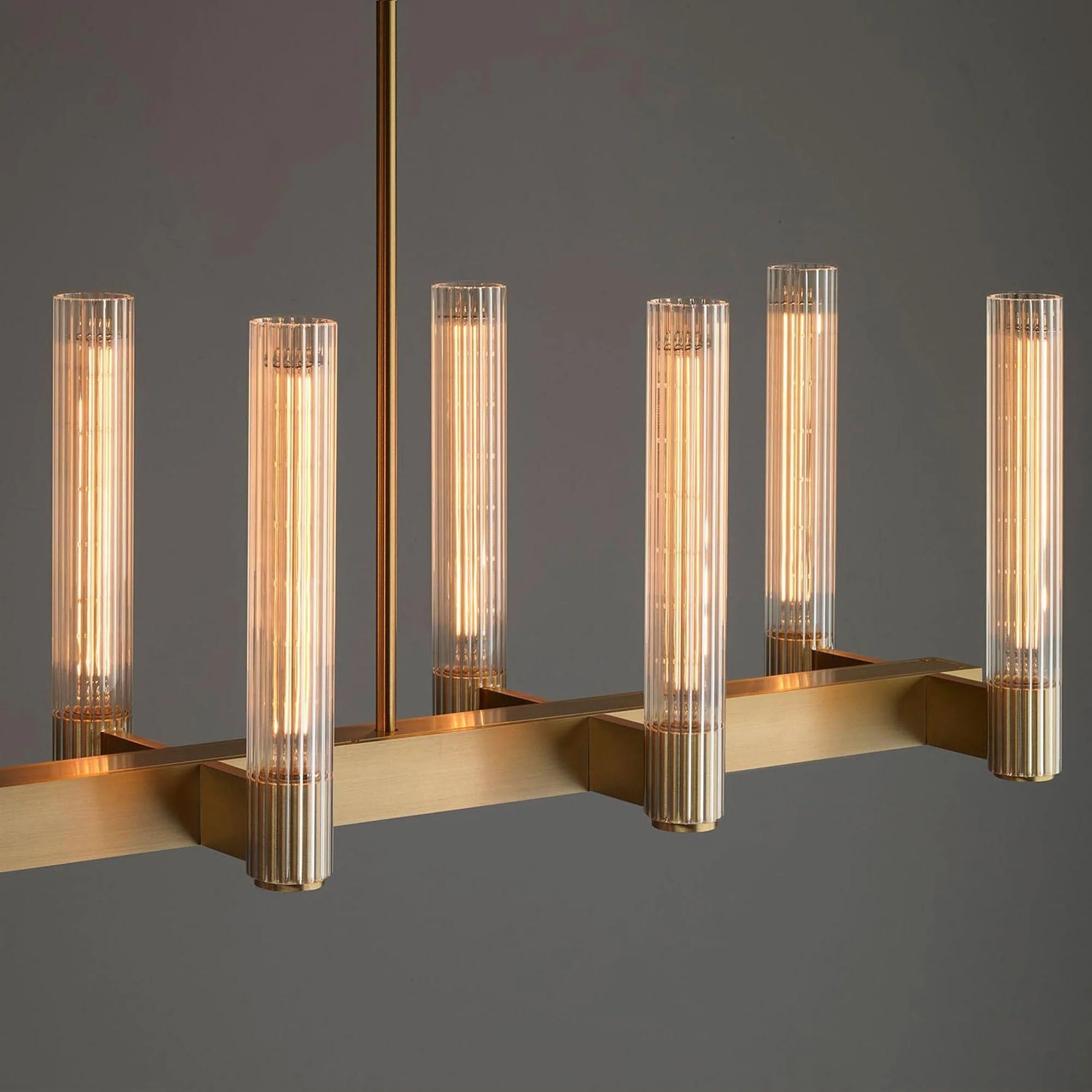 Pastis Linear Chandelier 60''W - Image 5